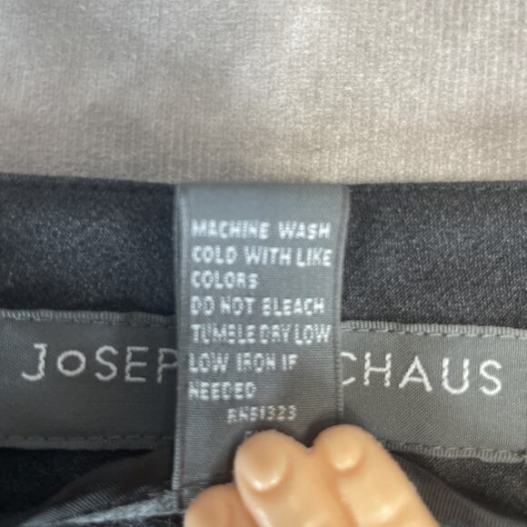 Josephine Chaus NWT Women Petite 8P Dark Jet Heather Career Dress Pants Corpcore - Picture 7 of 9